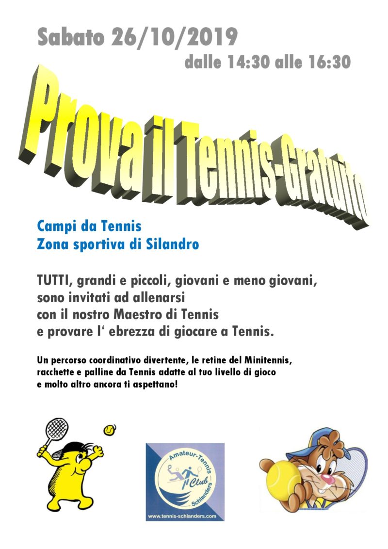 03 Prova il Tennis corso invernale 2019-2020