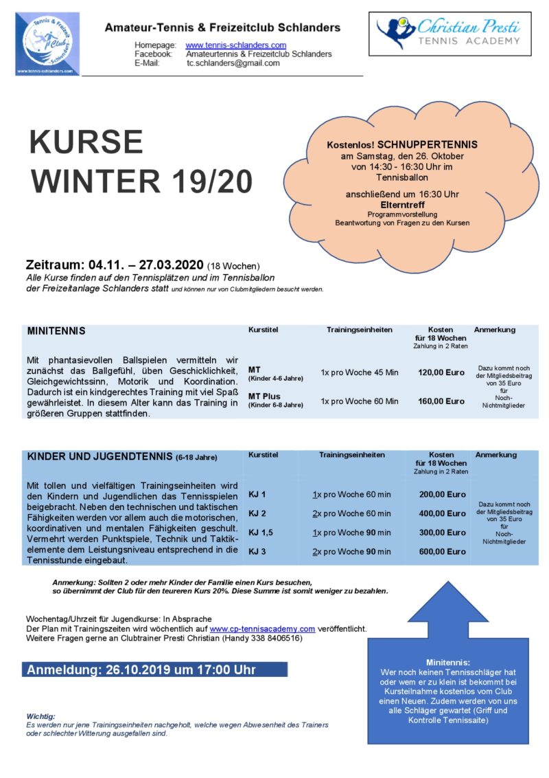 13 Plakat Winterztaining 2019-2020
