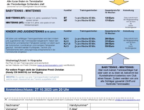 Wintertraining 2023/24 – ATFC Schlanders